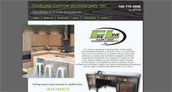 Desktop Screenshot of flwoodworks.com